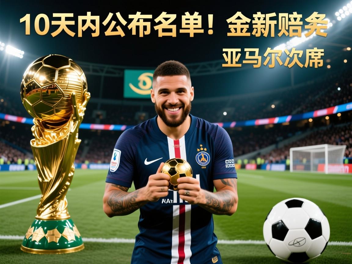 10天内公布名单！金球奖最新赔率：登贝莱再扩大领先，亚马尔次席的简单介绍